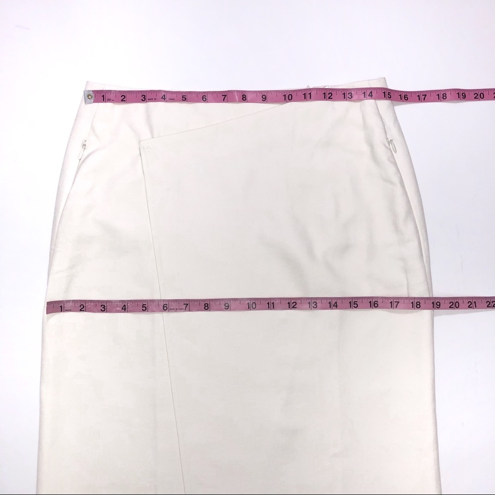 NWT AKRIS Double-Face Stretch Wrap Skirt - Picture 5 of 8